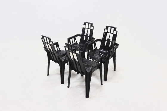 Image 1 of 4 x Pierre Paulin for Henry Massonnet Garden Chair 1980s