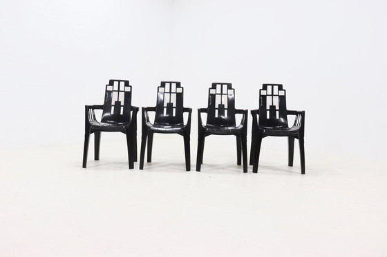 Image 1 of 4 x Pierre Paulin for Henry Massonnet Garden Chair 1980s