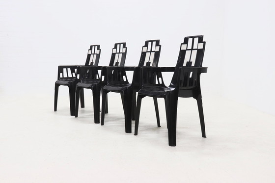 Image 1 of 4 x Pierre Paulin for Henry Massonnet Garden Chair 1980s