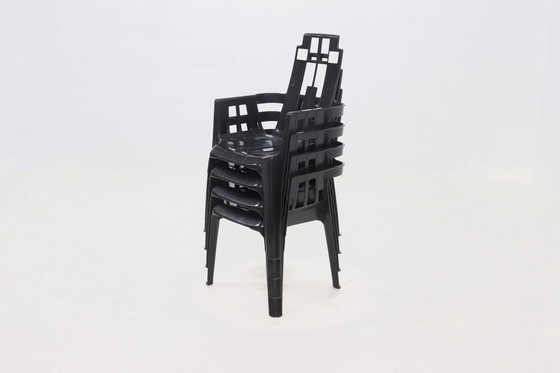 Image 1 of 4 x Pierre Paulin for Henry Massonnet Garden Chair 1980s