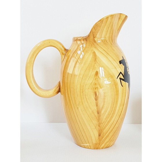 Image 1 of Set da aranciata in ceramica vintage di Grand Jean-Jourdan, 1950