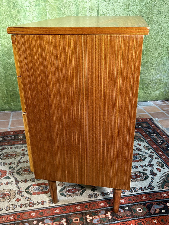Image 1 of Mid century retro vintage teak chest of drawers 1960