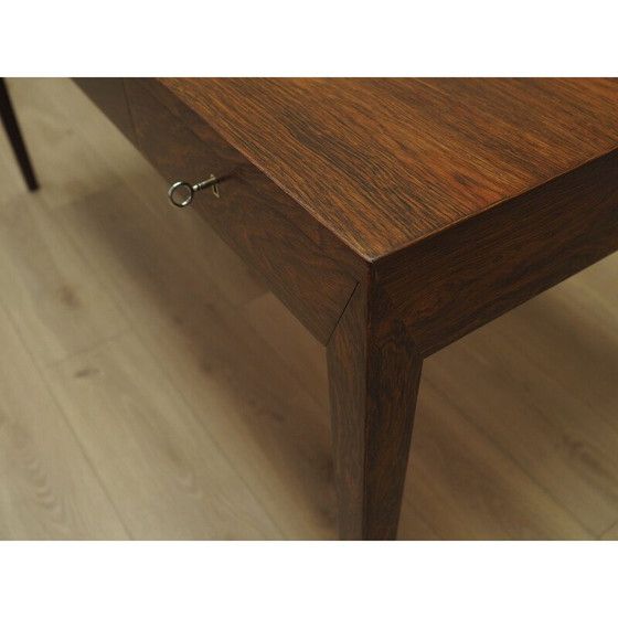 Image 1 of Vintage rosewood desk by Severin Hansen for Haslev Møbelsnedkeri, 1960s