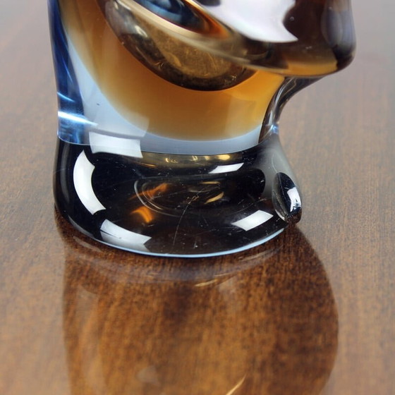 Image 1 of Vintage Art glass vase by Emanuel Beranek, Czechoslovakia 1960s