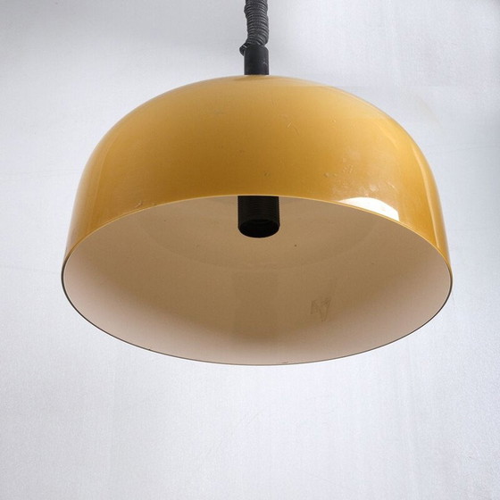 Image 1 of Vintage orange hanging lamp by Harvey Guzzini, 1960s