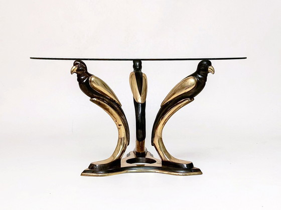 Image 1 of Coffee table Hollywood Regency 1970'S