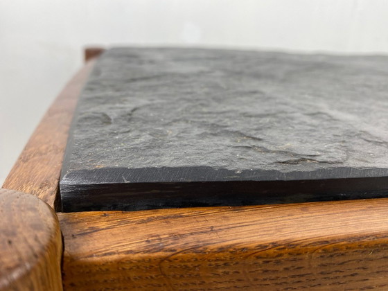 Image 1 of Vintage slate table