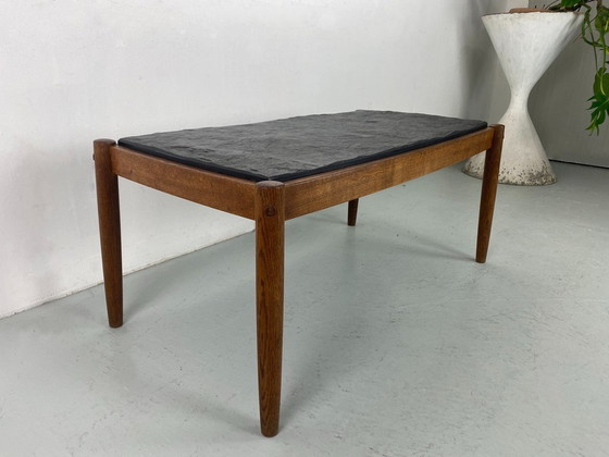 Image 1 of Vintage slate table