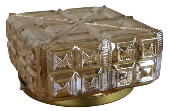 Image 1 of NOS ceiling lamp vintage glass