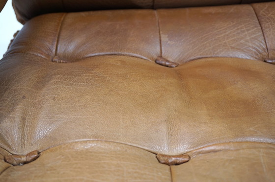 Image 1 of P. Schultz & Co. Denmark Leather Armchair, 1960