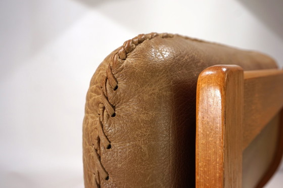 Image 1 of P. Schultz & Co. Denmark Leather Armchair, 1960