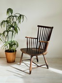 Vintage Minimalist Wabisabi Bar Chair