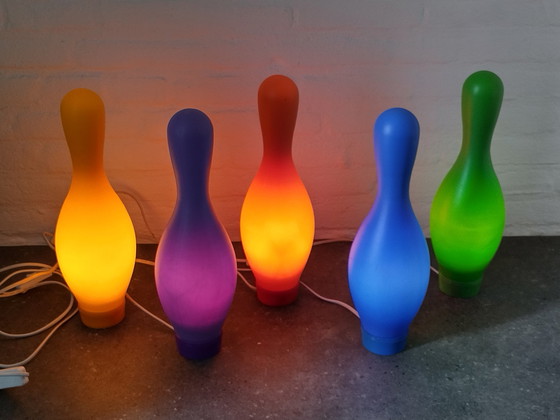 Image 1 of 5x Josh Owen Bozart Knock-Off table lamps