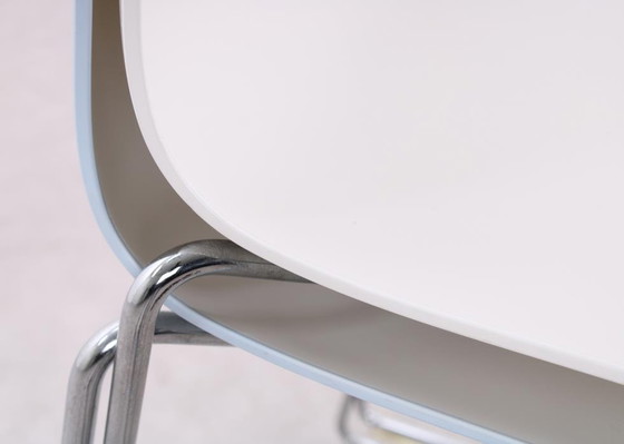 Image 1 of 2x Arper Catifa 46 bar stool low white