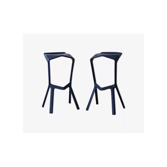 Image 1 of Pair of vintage Miura stools by Konstantin Gcric for Plank, Italy
