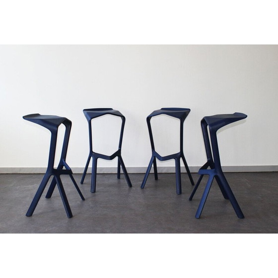 Image 1 of Pair of vintage Miura stools by Konstantin Gcric for Plank, Italy
