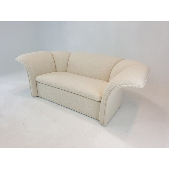 Image 1 of Vintage curved 2-seater sofa by Artifort, 1970s