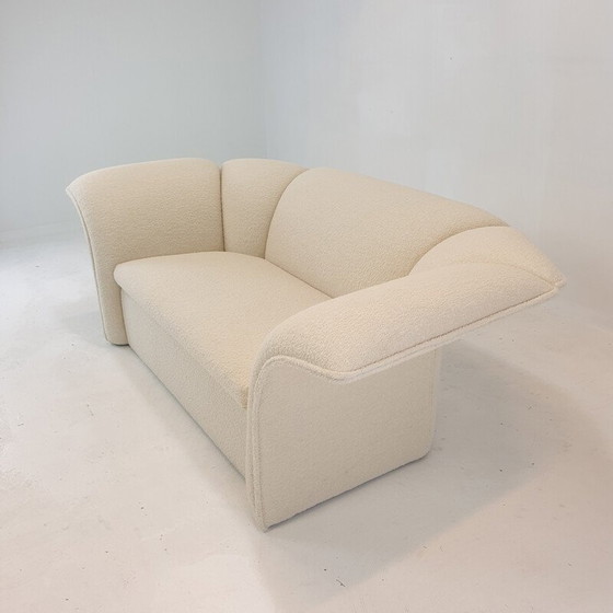 Image 1 of Vintage curved 2-seater sofa by Artifort, 1970s