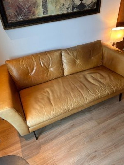 1X Leather 2-3 Seat Sofa From Lederland