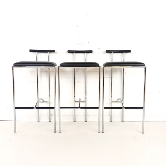 Image 1 of 3x tabouret de bar vintage Tokyo