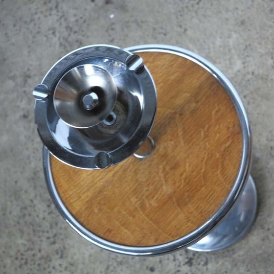 Image 1 of Vintage Art Deco ashtray on stand, 1930