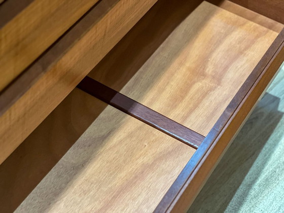 Image 1 of Chest Of Drawers In Walnut By A Younger