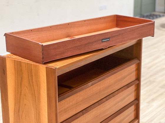 Image 1 of Chest Of Drawers In Walnut By A Younger