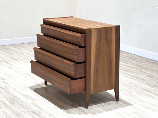 Chest Of Drawers In Walnut By A Younger