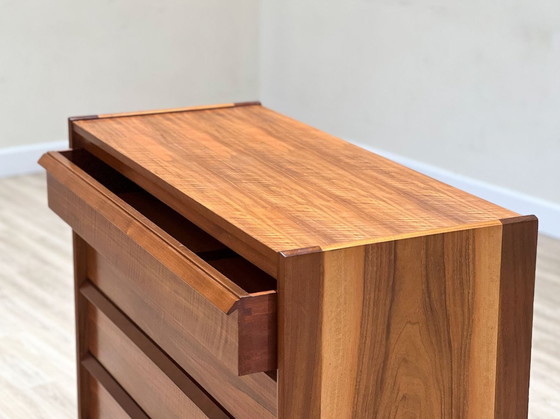 Image 1 of Chest Of Drawers In Walnut By A Younger