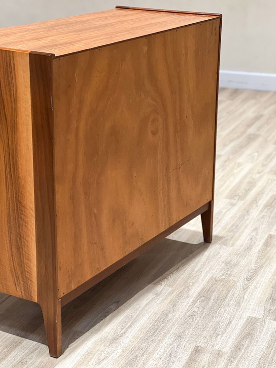 Image 1 of Chest Of Drawers In Walnut By A Younger