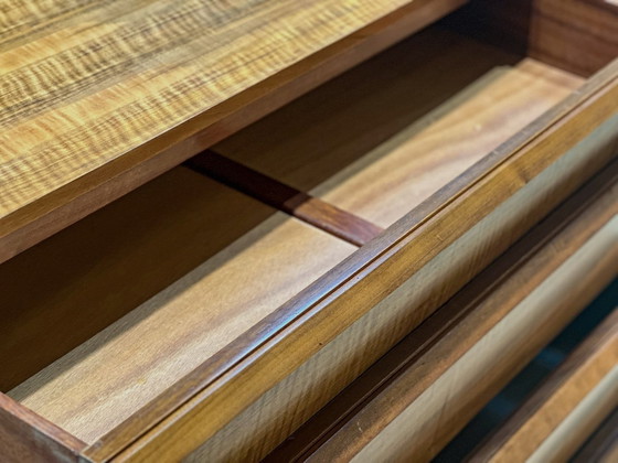 Image 1 of Chest Of Drawers In Walnut By A Younger