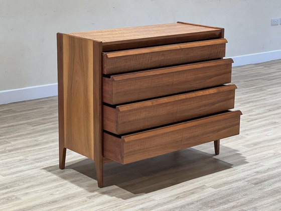 Image 1 of Chest Of Drawers In Walnut By A Younger