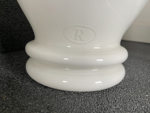 Vase White H40