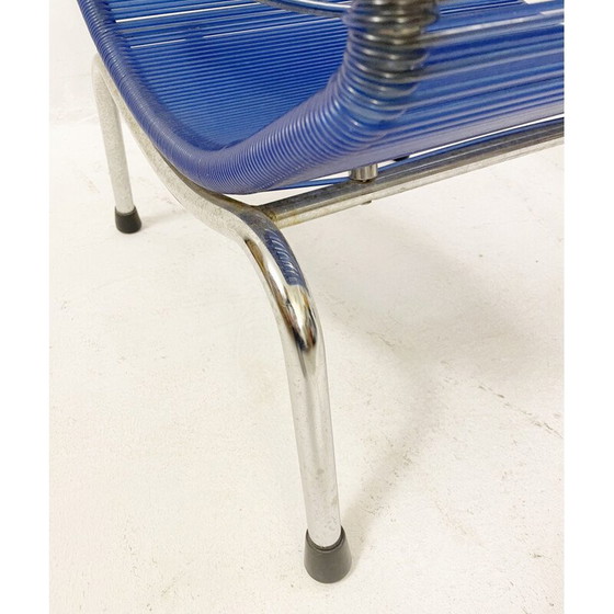 Image 1 of Pair of vintage chairs in plastic rope model "Hydra" by Roberto Semprini for Sintesi, 1994