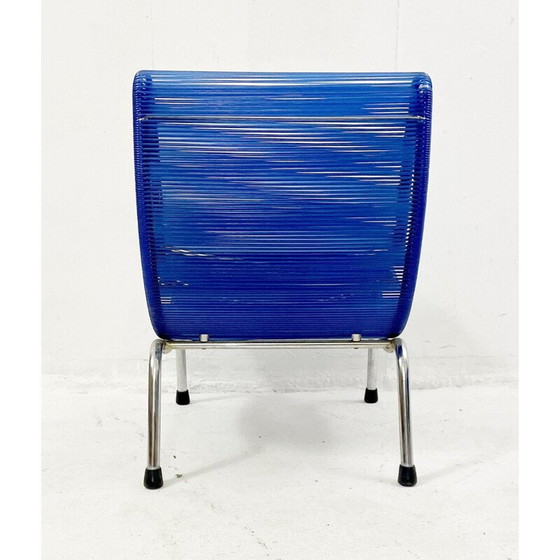 Image 1 of Pair of vintage chairs in plastic rope model "Hydra" by Roberto Semprini for Sintesi, 1994