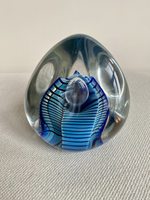 Paperweight from 1988, signed Eickholt