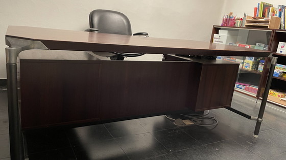 Image 1 of Set Bureau, Bureaustoelen En Kasten Ico Paris For Mim Roma