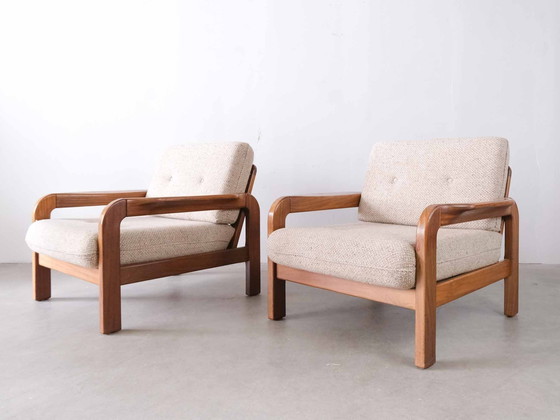 Image 1 of 2X-Set Vintage Easy Chair Mid-Century