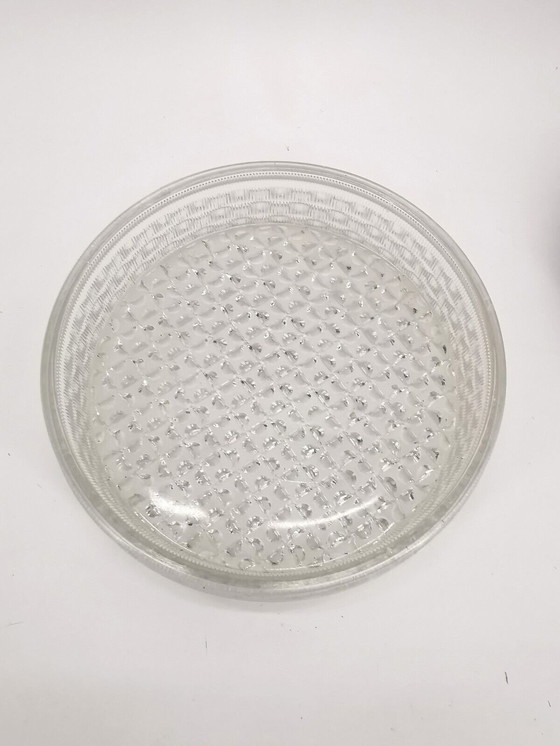 Image 1 of Lampada da soffitto in vetro vintage Megal