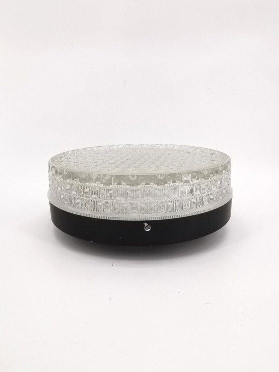 Image 1 of Lampada da soffitto in vetro vintage Megal