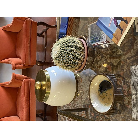 Image 1 of Vintage bucket in white ceramic, Italy 1970