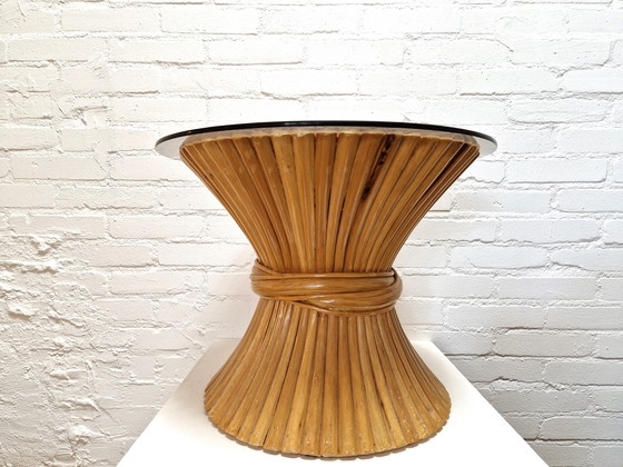 Image 1 of McGyuire Side Table 'Wheat Sheaf', 1970s