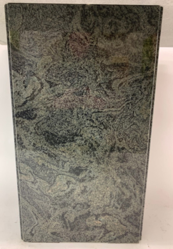 Image 1 of Green granite dining table, 1980’s