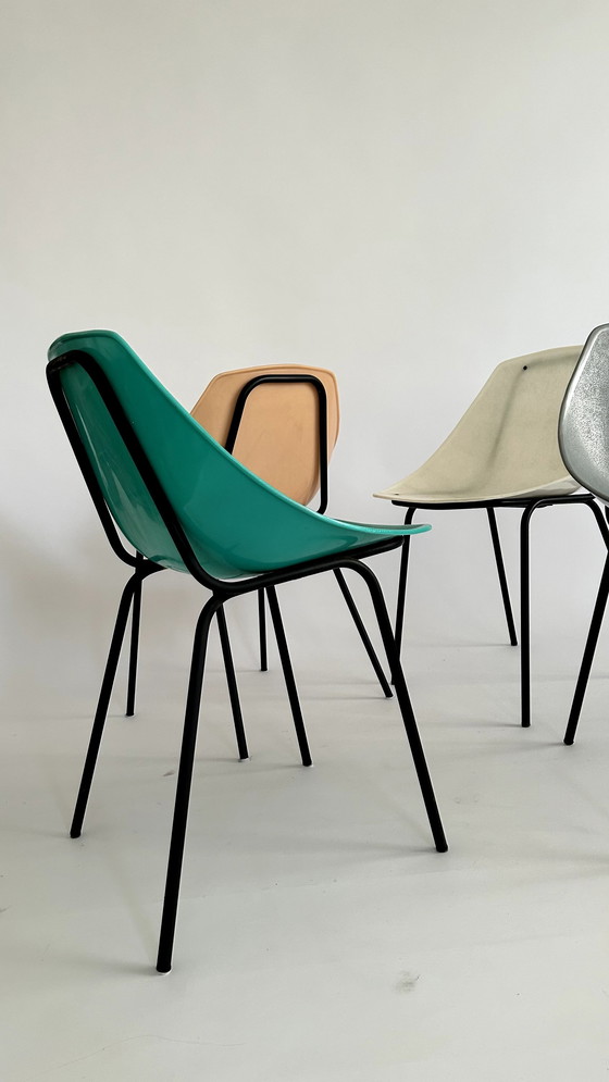 Image 1 of Coquillage" chairs Guariche X Meurop