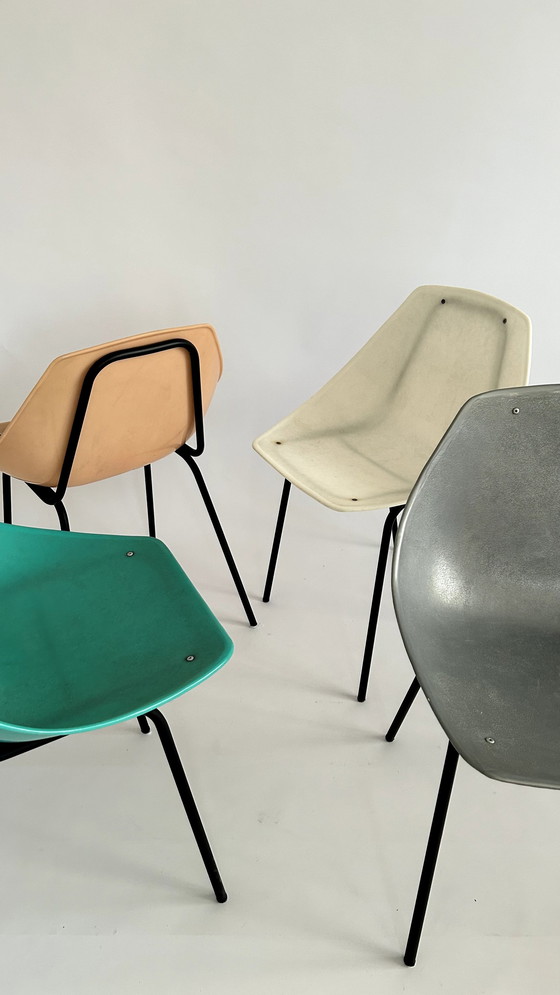 Image 1 of Coquillage" chairs Guariche X Meurop