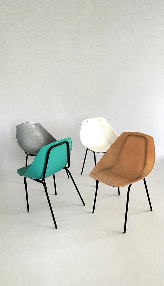 Image 1 of Coquillage" chairs Guariche X Meurop