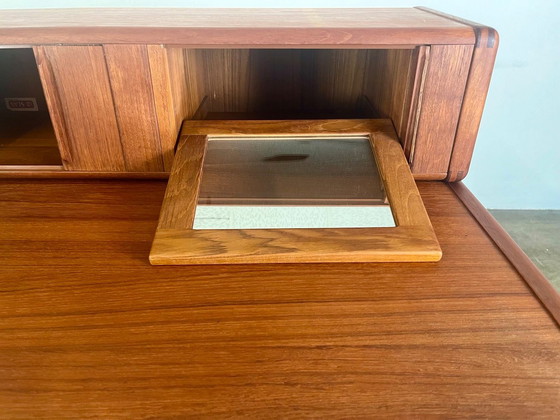 Image 1 of Bureau en teck Mid Century Vintage 1960