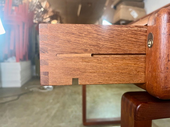 Image 1 of Bureau en teck Mid Century Vintage 1960