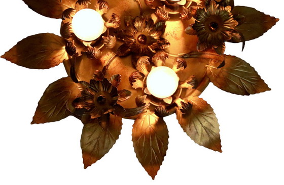 Image 1 of Hollywood Regency ceiling lamp