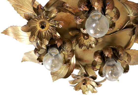 Image 1 of Hollywood Regency ceiling lamp